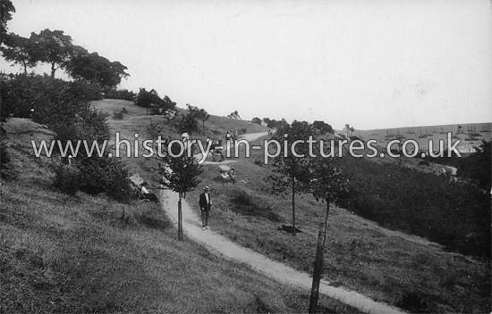 Cliff Walk, Leigh-On-Sea, Essex. c.1923